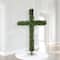 7.5ft. Pre-Lit Artificial Christmas Cross, Clear Dura-Lit® Lights